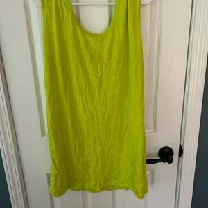 Express Lime Green Swim Coverup